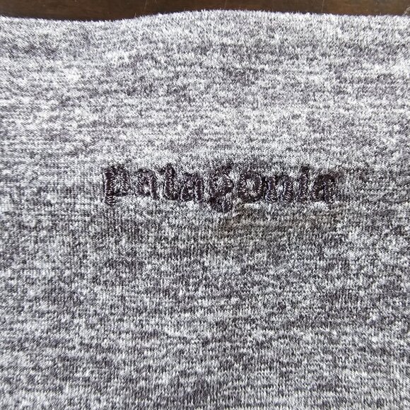 Patagonia Women's Athletic Yoga Workout Leggings Cropped Gray size L - Picture 6 of 15